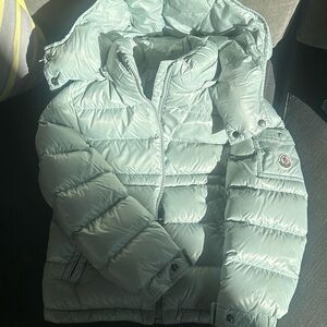 Girls teal Moncler Jacket